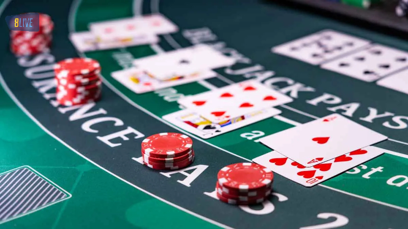 Cách chia đôi bài trong Blackjack