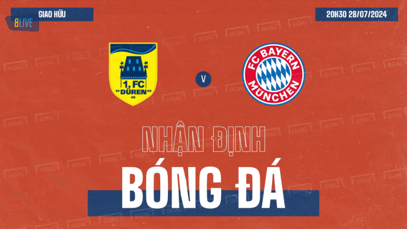 Nhận định trận đấu Duren Merzenich vs Bayern Munich ngày 28/7/2024